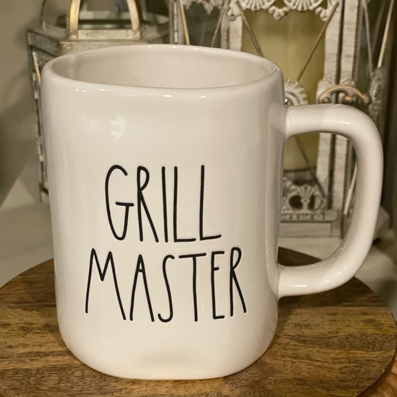 Rae Dunn Double Sided Grill Master Mug